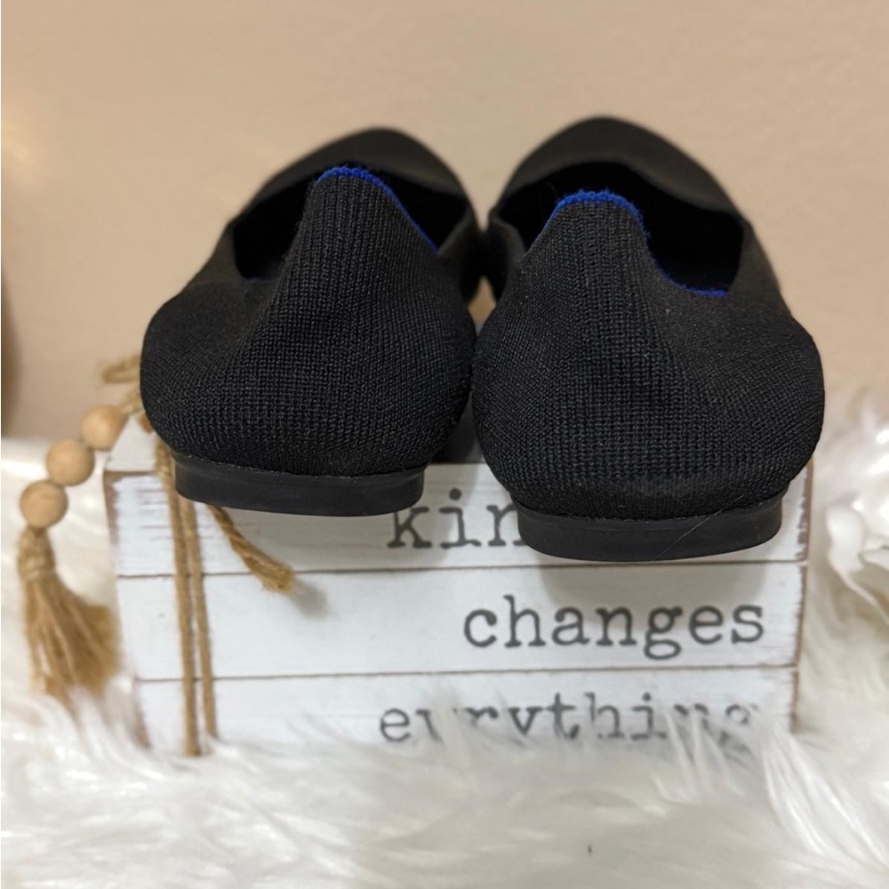 Rothy's Women's Black and Blue Flats - Picture 6 of 8